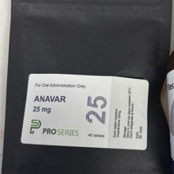 Anavar 25mg*40 tabs Pro series